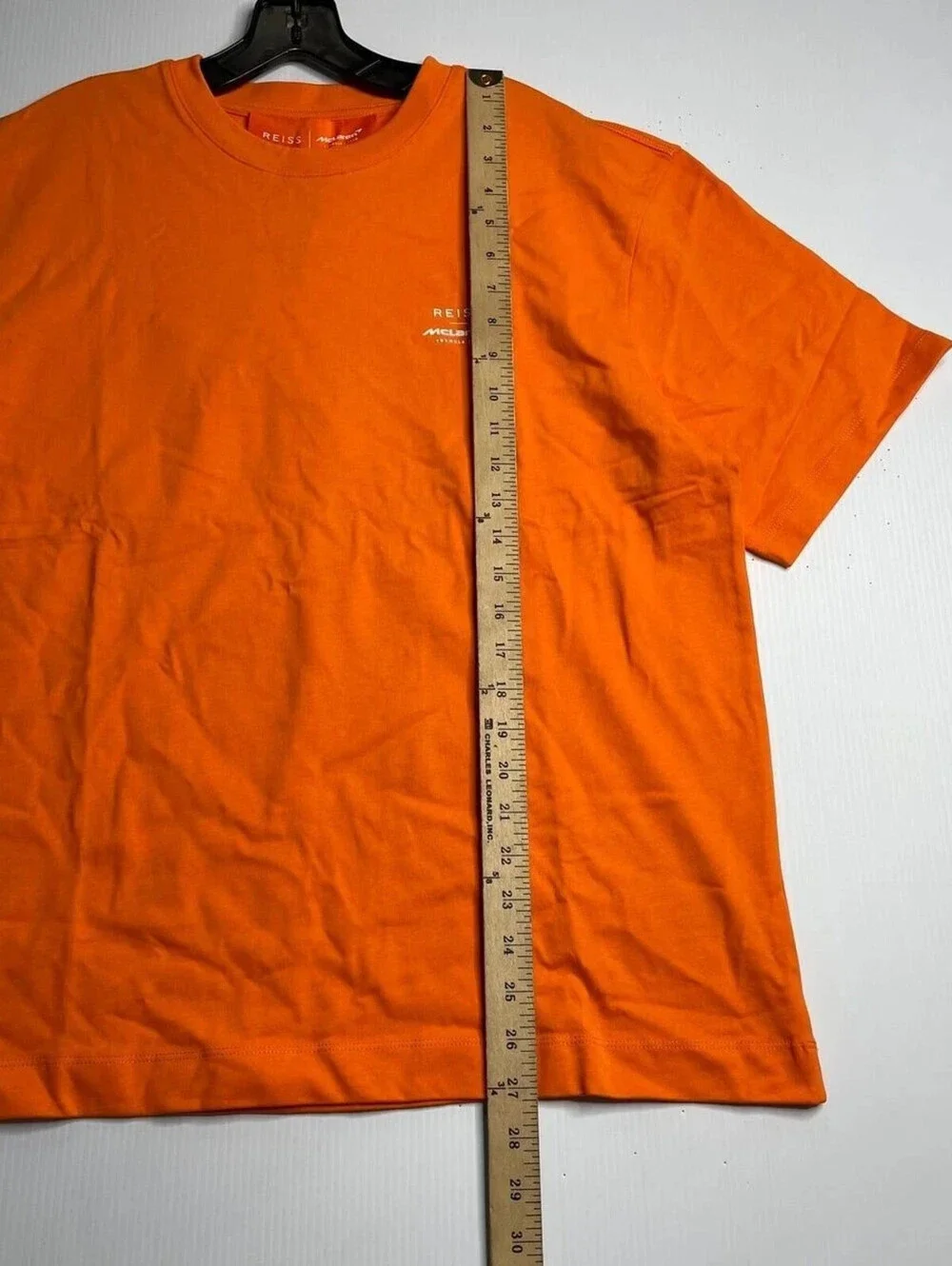 REISS McLaren F1 Traction Oversized Crew Neck T-Shirt Unisex Size M NWT $90